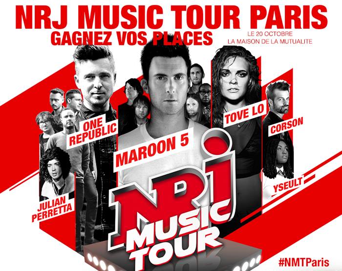 20/10/1014-NRJ MUSIC TOUR-MAISON DE LA MUTUALITE
