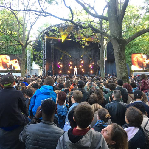 AMBIANCE FESTIVAL A LA PITIE SALPETRIERE