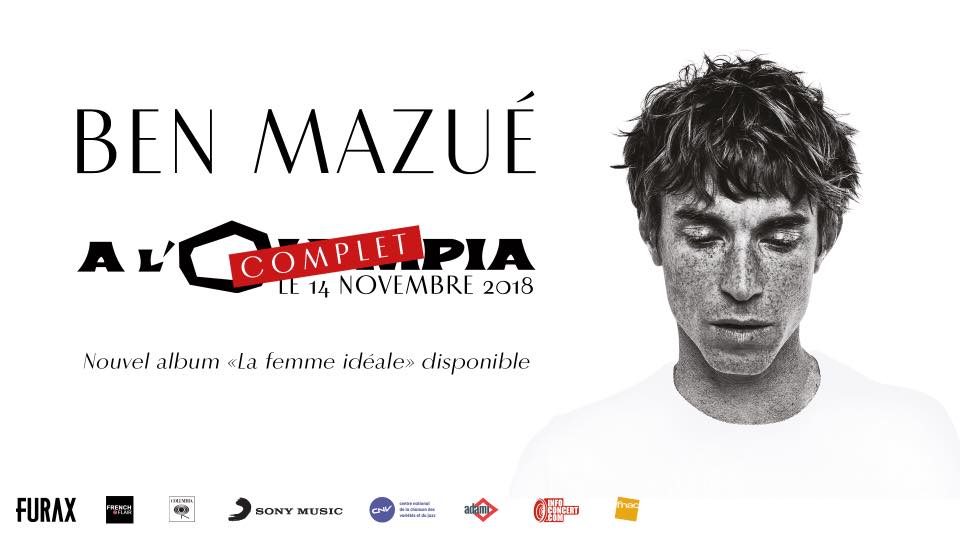 Ben Mazué à l’Olympia